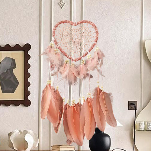 Διακόσμηση Σπιτιού Dream Catcher, Κρεμαστό Στολίδι Επιτοίχιας Θεραπείας με Ρίζα Τσάκρα 1