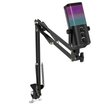 Broadcast Computer Microphone Touch Controls-Arm type