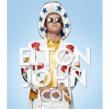 Elton John Icon Hardcover Book