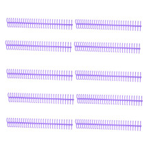 10 Stück Spiralbindung Spule 130 Blatt Kapazität