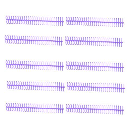 10 Stück Spiralbindung Spule 130 Blatt Kapazität
