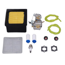 Vergaser-Ersatzteil für Husqvarna K750K760 Trennschleifer ZAMA C3EL53C3EL43C mit Dichtung, Luftfilter, Zündkerze und Kraftstoffleitungssatz (hohe