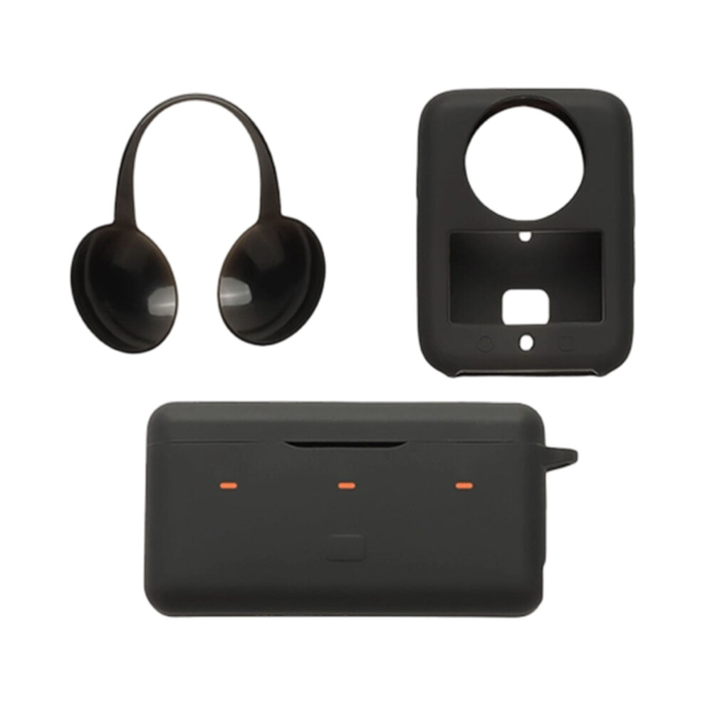 Eva Shell Camera Accessory Organizers- Three Piece Set Black 7754000512959