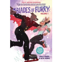 Blades of Furry A Graphic Novel by Emily Erdos Paperback Book