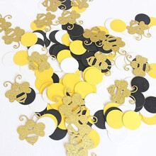 Enchanted Party Decor: Glitter Confetti For Birthday Party, Gender Reveal Party, And Bee Theme Celebrations, Wedding Decorations, 360 Pieces