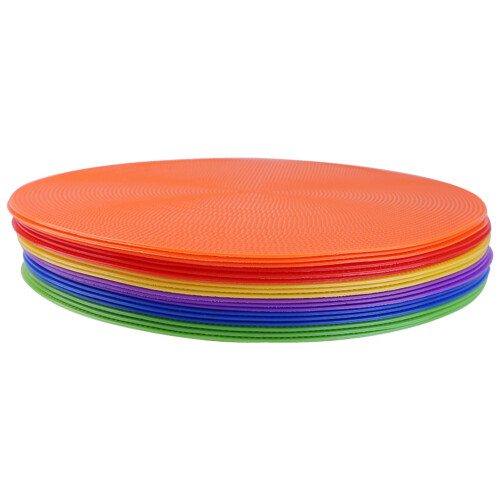 Soccer Training Disc AntiSlip Agility Plate For Practice, Durable Compact MultiFunctional Plate For Speed Footwork