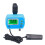 Medidor digital de qualidade da água para pH e temperatura com eletrodo BNC substituível, calibração automática, display duplo com função de 4
