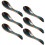 Set of 6 Delicate Ceramic Serving Spoons with Artistic Styles-A 1