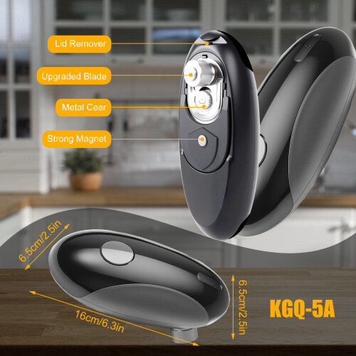 Automatic Electric Can Opener Tin Jar Opener Portable Kitchen 2