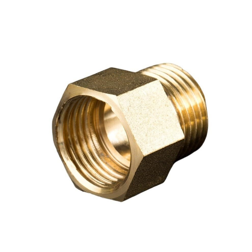 Brass Fitting Female To Male Threaded Pipe Connector M10m22, Copper Coupler Adapter, M20x1.5m18x1.5 9323874242088