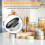 Automatic Electric Can Opener Tin Jar Opener Portable Kitchen 6