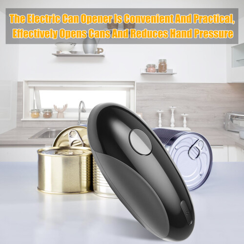 Automatic Electric Can Opener Tin Jar Opener Portable Kitchen 1