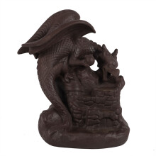 Relaxation Meditation Censer Ceramic Backflow Incense Burner Elegant Design Reflux Censer Antique Style Aroma Censer Desktop Decorative Censer For Ind