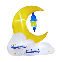 Opblaasbare Ramadan Moslim/s Ingebouwde LED-verlichting-A1,5M