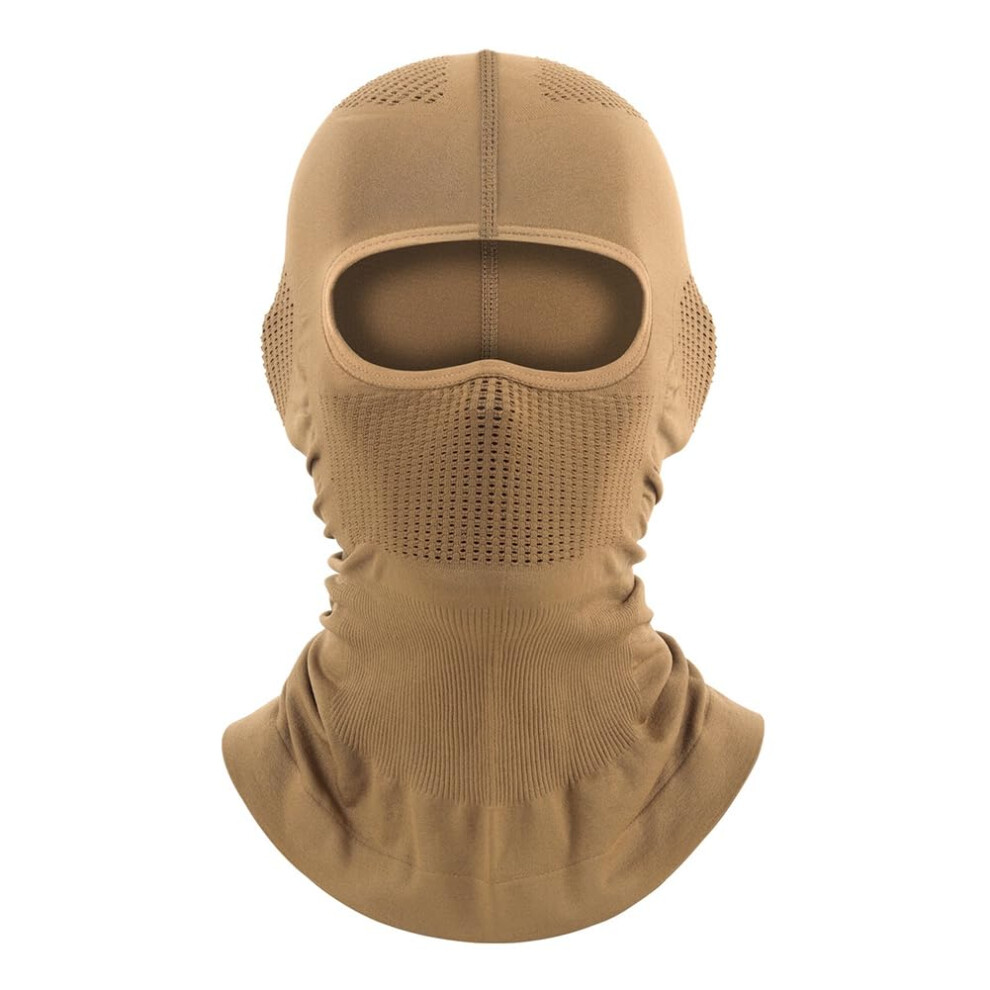 Ice Silk Sunscreen Mask Full Face Mask For Cycling And Motorcycling Headgear Yellow 9339159504673