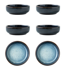 Pack of 6 Small Appetizer Dishes Plate Perfect for-Yaolan