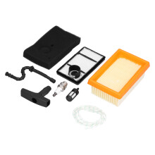 Kit de filtro de aire de repuesto para estufa de leña portátil de camping Stihl Ts400With4223 140 1800, estufa de leña de acero inoxidable
