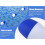 Pool safety rope Divider Rope Float Blue and White Polyethylene  Buoyancy Pool Float 7m 23ft 4