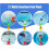 Pool safety rope Divider Rope Float Blue and White Polyethylene  Buoyancy Pool Float 7m 23ft 5