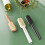 2PCS Comfortable Grip Long Handle Shoe Brush with-black gold 7