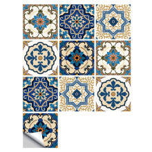 Waterdichte tegelstickers voor de keukenvloer, milieuvriendelijke zelfklevende vinyl muurstickers, decoratieve tegelstickers voor de badkamer