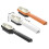 2PCS Ergonomic Shoe Brush with Extended Handle to-White gold 4