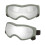 Dogs Goggles with Adjustable Strap Protections for-black gray 3