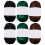 6 Pcs Polyester Yarn Fabric Cloth Knitting-brown green black 1