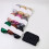 6 Pcs Polyester Yarn Fabric Cloth Knitting-brown green black 3