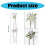 Soft and Comfortable Handfasting Cord Adjustable Length-White 2