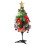 Realistic Artificial Pine Tree, 60Cm Mini Christmas Tree for Tabletop Xmas Decorations with LED String Lights 3