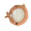 Natural Wool Felt Heat Insulating Coaster Animal Shape-7 1