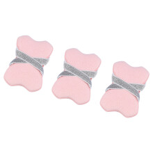 3 stuks zeephouder tas spons zeep schuimende zak voor-Roze