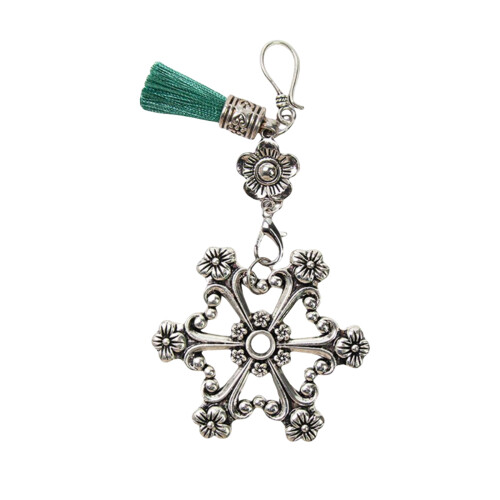 Metal Thread Winders for Embroidery Thread Organiser-green