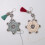 Metal Thread Winders for Embroidery Thread Organiser-green 2