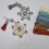 Metal Thread Winders for Embroidery Thread Organiser-green 5