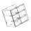Clear Acrylic Multiple Layer Drawer Display-Six square trumpet 1