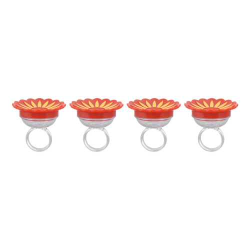 4 Stück Kolibri-Ring-Futterspender,