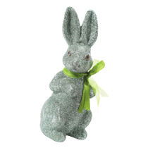 Ornement de lapin de Pâques en mousse convivial, conception-Vert