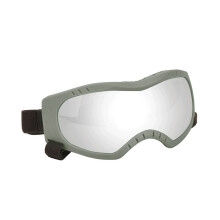 Pet Sunglasses Dogs Goggles for Heavy Snow-Army green silver