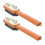 Brosse à chaussures à poils souples, 2 pièces, brosse de-cheng 1
