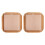 Cake Decoration Acrylic Stamp with Leather-Knitted texture A 1