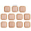 Cake Decoration Acrylic Stamp with Leather-Knitted texture A 2