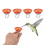 4 Stück Kolibri-Ring-Futterspender, 11
