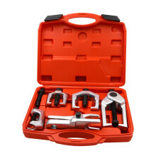 Ball Joint Remover Front End Service Tool Alloy Steel Black Pitman Arm Puller Separator Tie Rod End Tool Kit