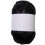 Fabric Crochet Cloth Glossing Tshirt Yarn for Crocheting-Black 1