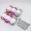 Fabric Crochet Cloth Glossing Tshirt Yarn for Crocheting-Black 6