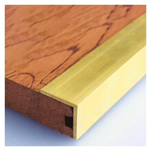 Floor Transition Strip Metal 90 Degree LShaped Stair Nosing Edge Trim 19.5x19.5mm Outdoor Indoor