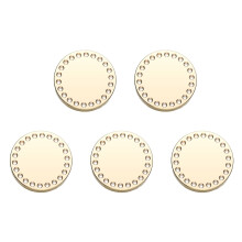 5 stuks zegel stempel hoofd scrapbooking-Drip tamboerijn 3cm