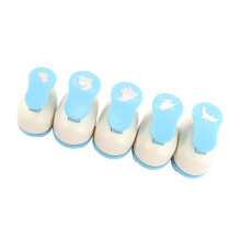 Sturdy Embossing Press Tool Metal and-Animal 5 piece set